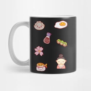 The Sushi Menu Mug